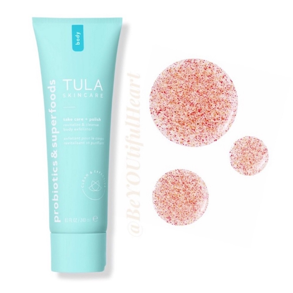 TULA Take Care + Polish Revitalize & Cleanse Body Exfoliator 8.1 fl oz / 240 ml